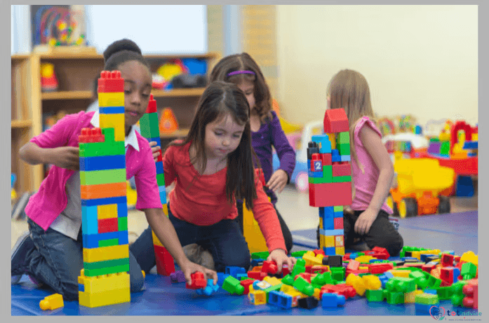 Building with Blocks or LEGO