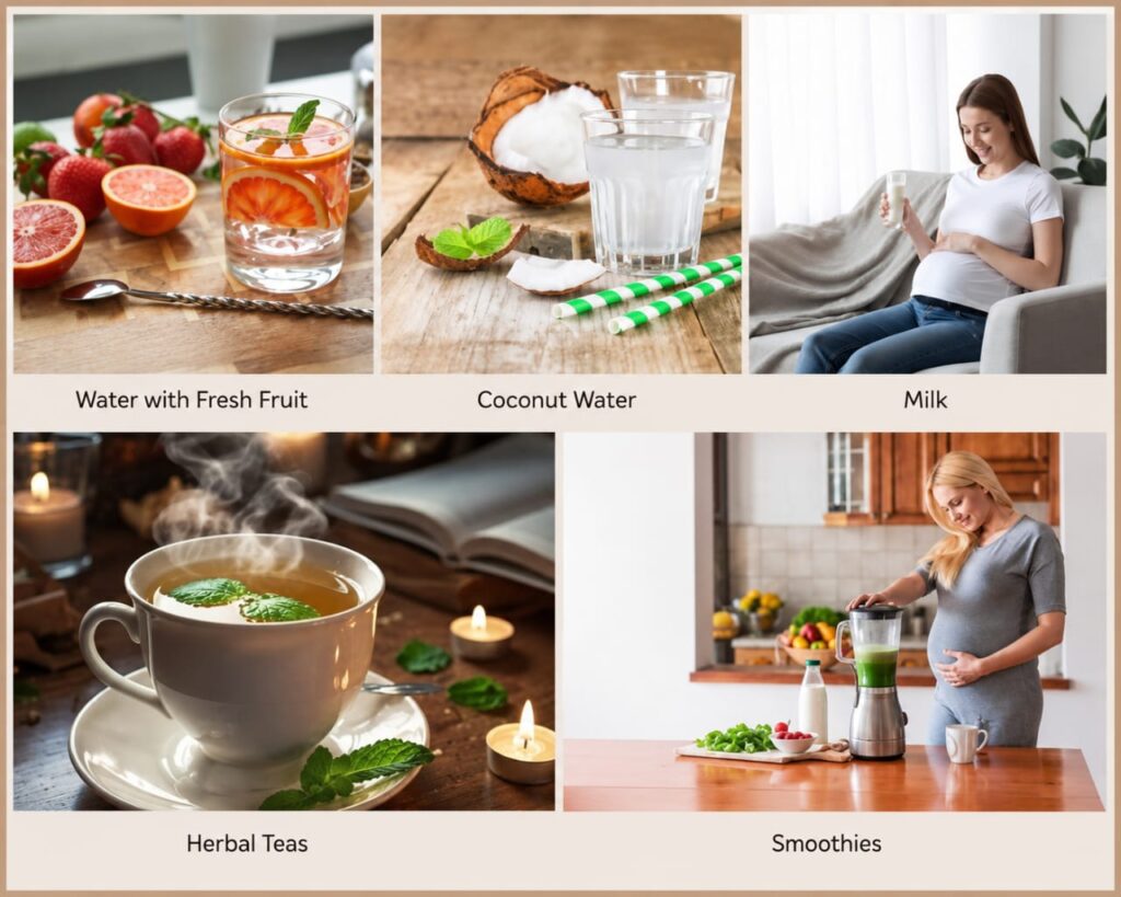 Best Drinks for Pregnancy Hydration
