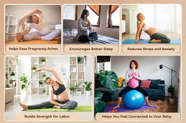 Pregnancy Yoga Benefits for Both Body and Mind
