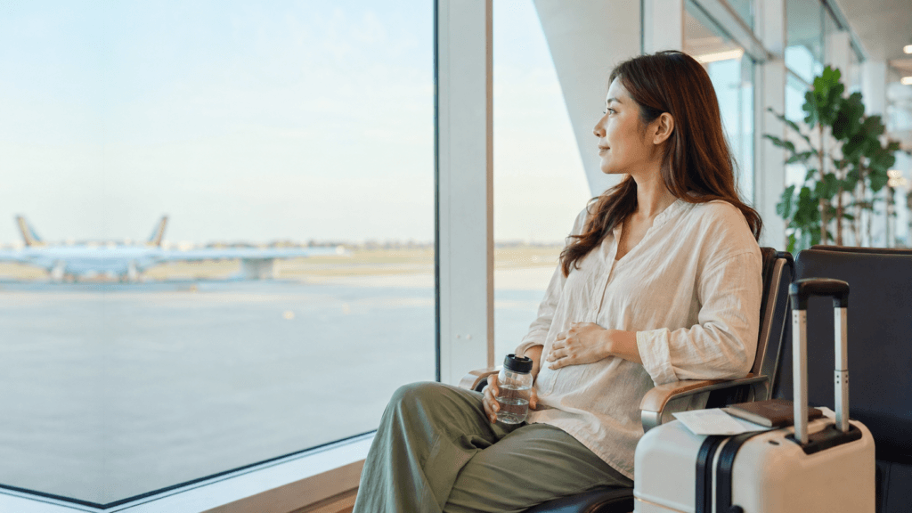 How many months pregnant is safe to travel