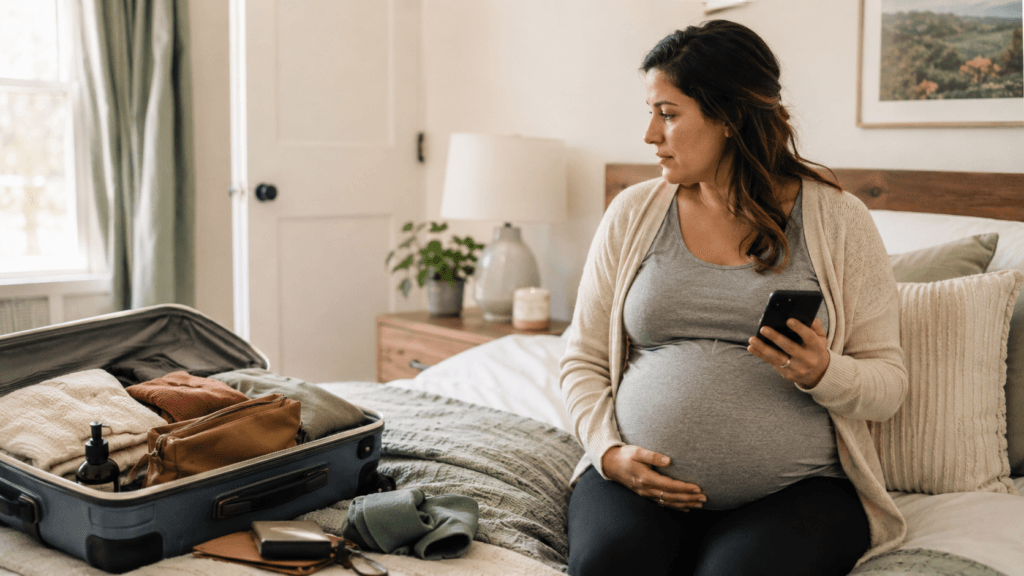 How many months pregnant is safe to travel